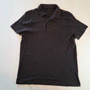 APT. 9 Men's Polo Shirt, Size Large, 100% Cotton, Gray
